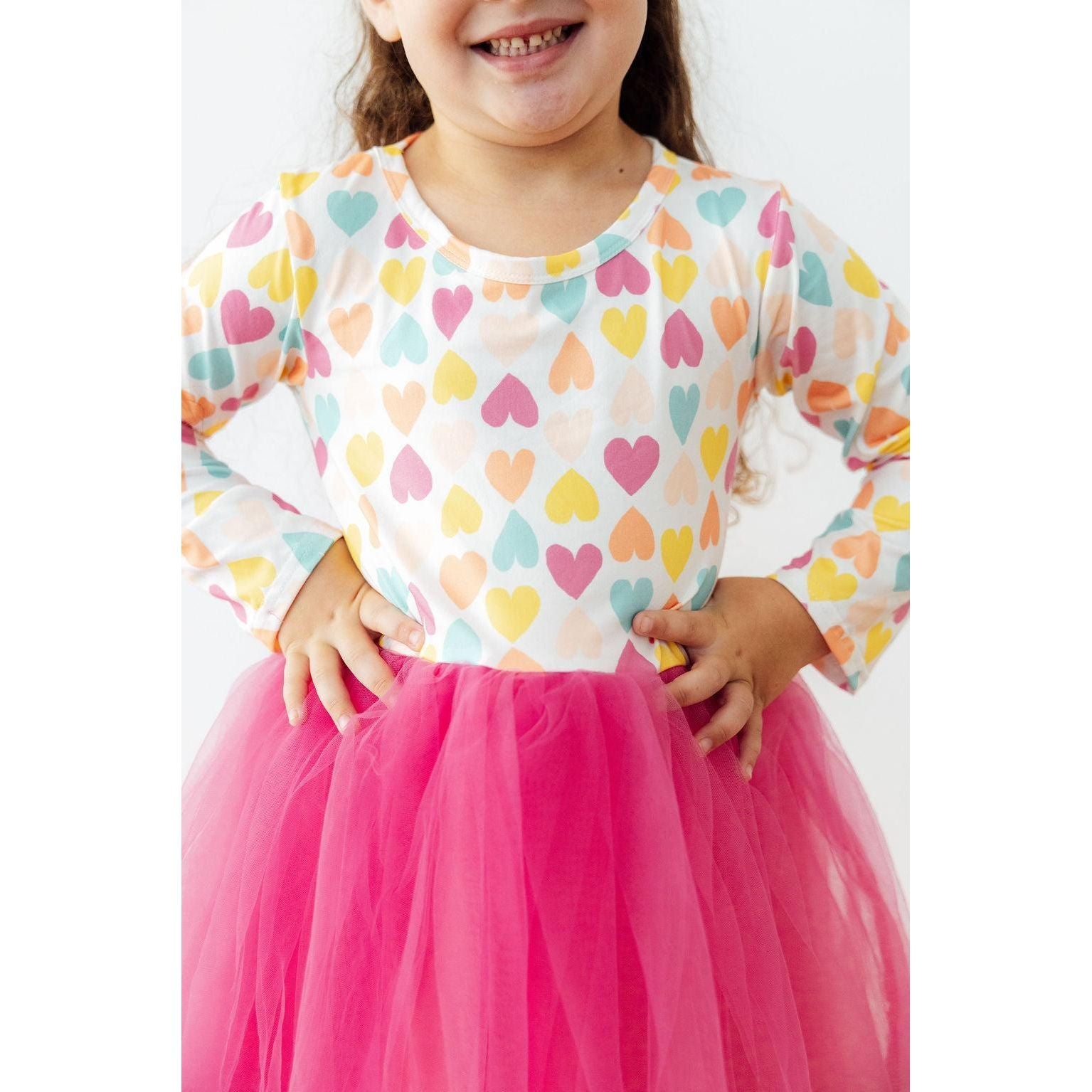 Sweetheart L/S Tutu Dress