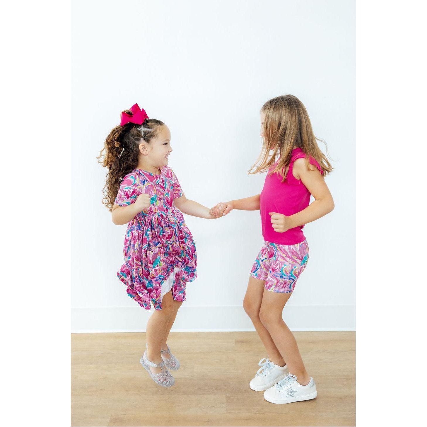 Sweetheart Scribbles Twirl Shorts