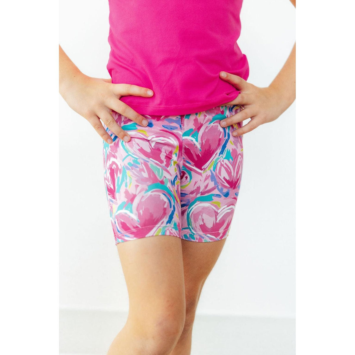 Sweetheart Scribbles Twirl Shorts