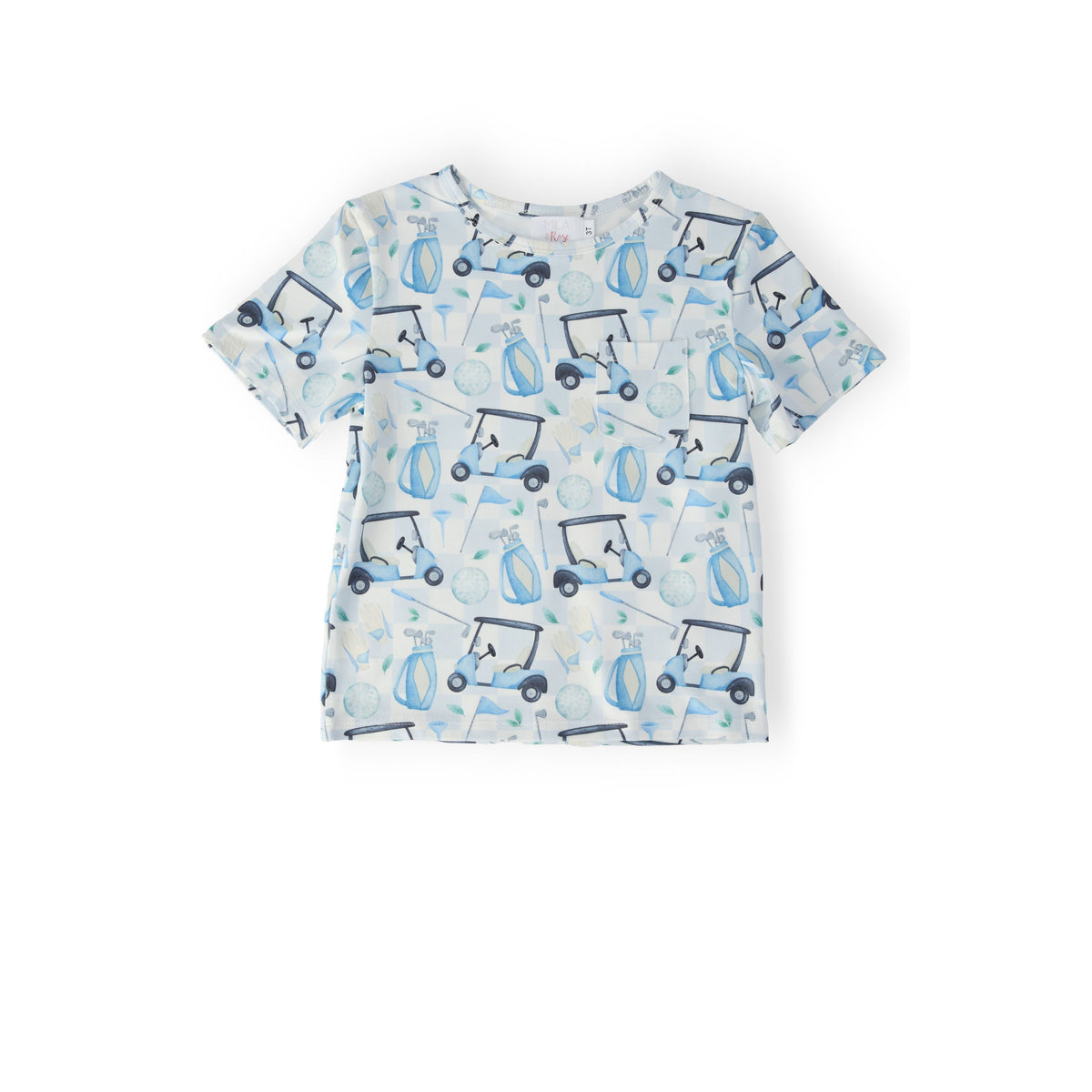 Boys Tee Time S/S Pocket Tee