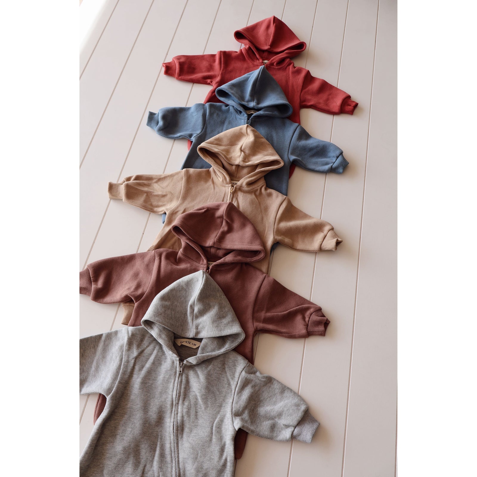 Zip Up Hooded Jumpsuit
