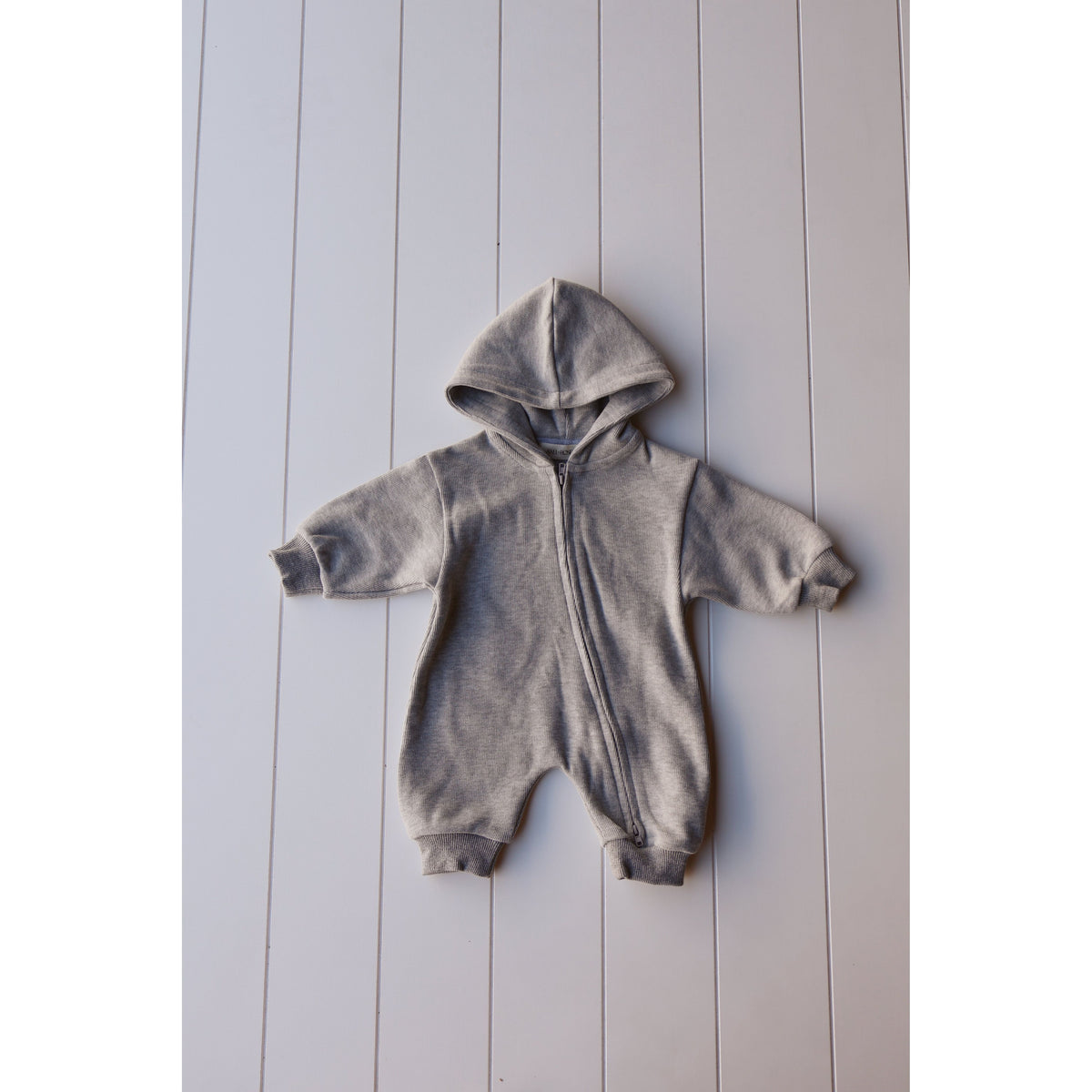 Zip Up Hooded Jumpsuit