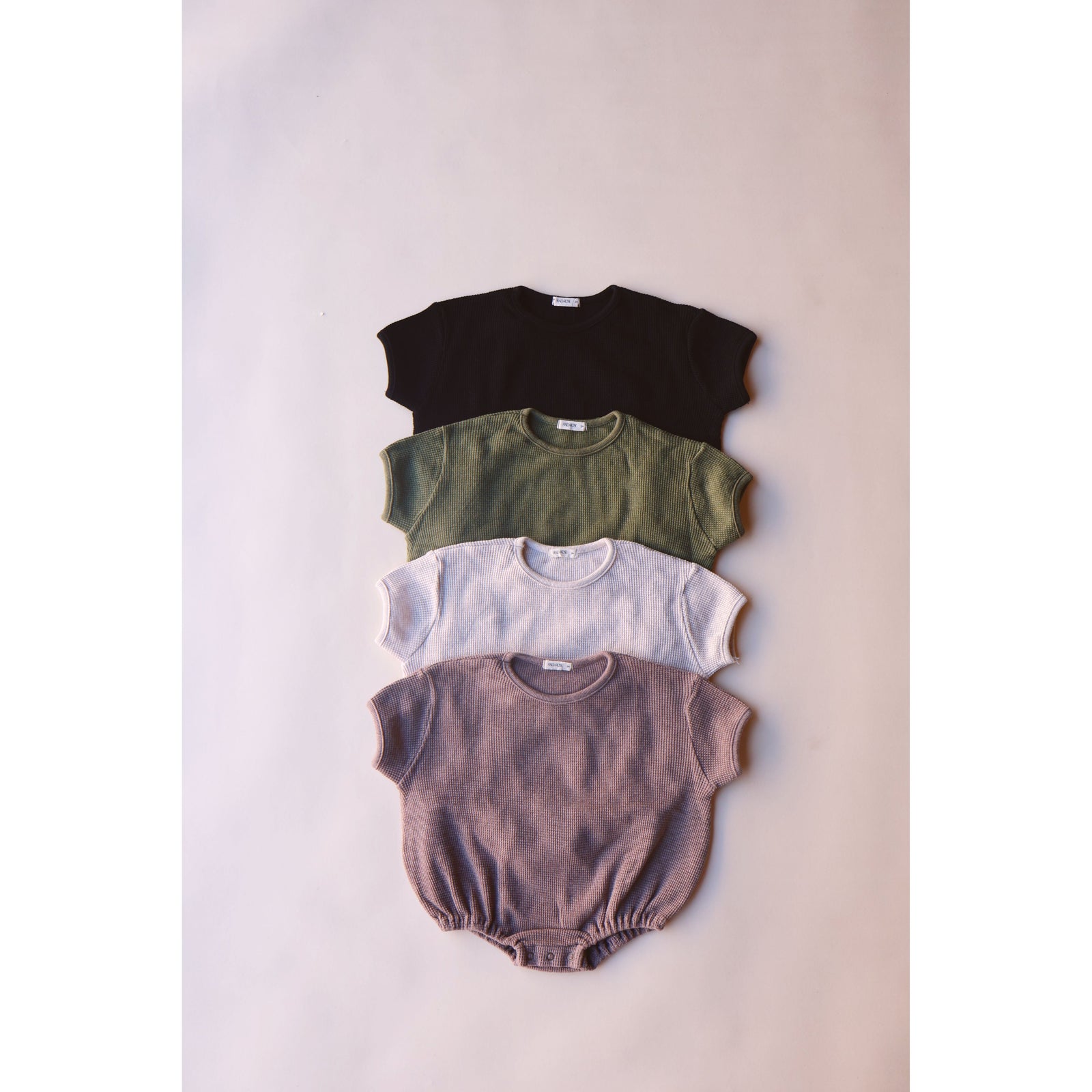 Axel & Rose Waffle Bubble Onesie