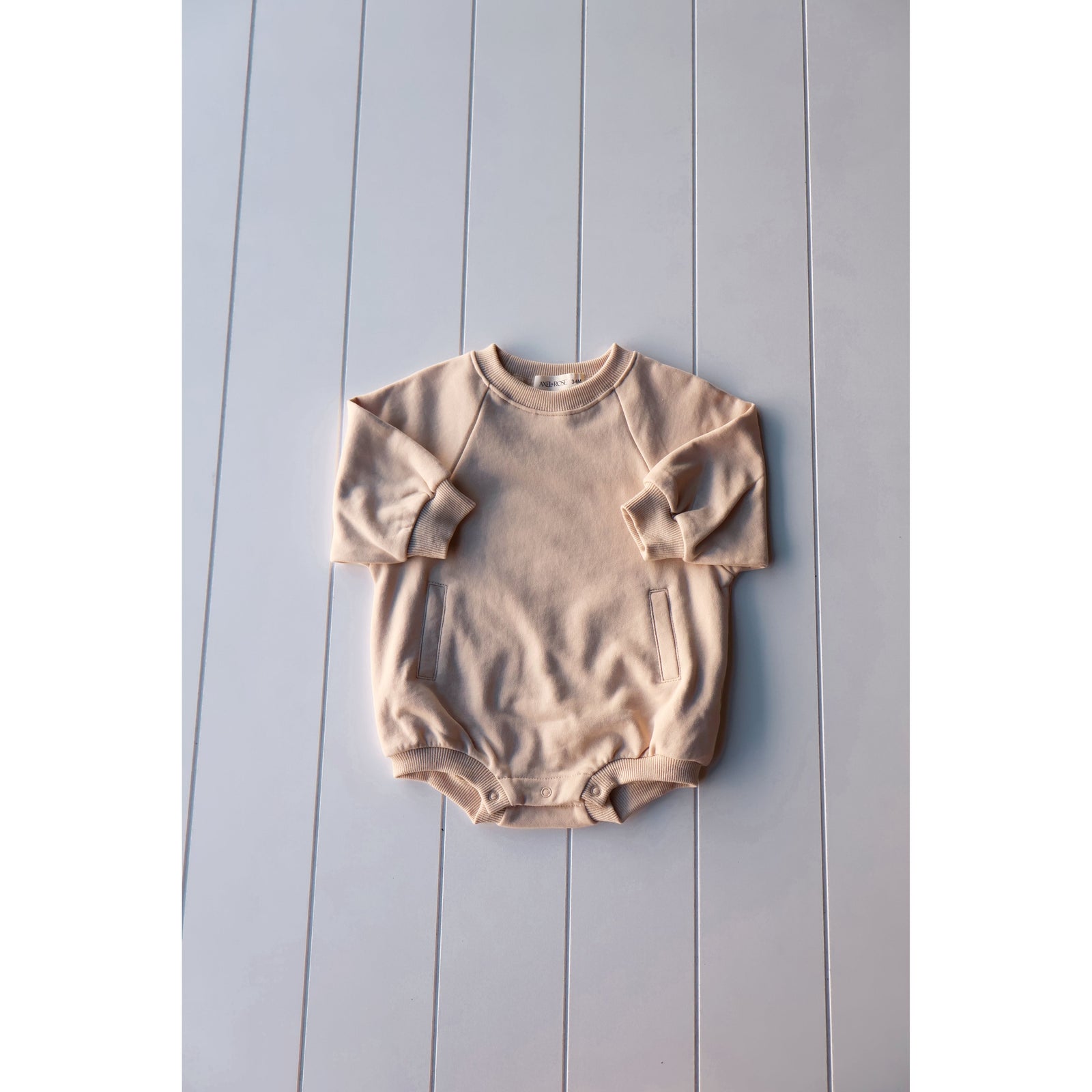 Neutral Sweatshirt Onesie