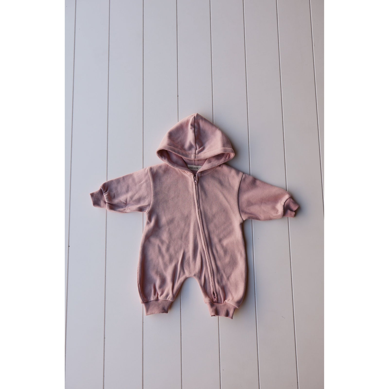 Zip Up Hooded Jumpsuit
