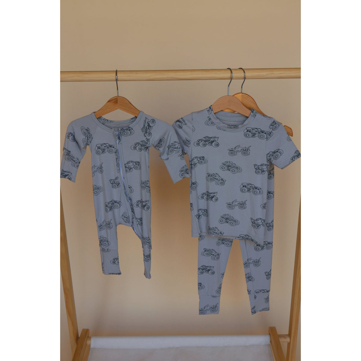 Monster Jam Bamboo Pjs