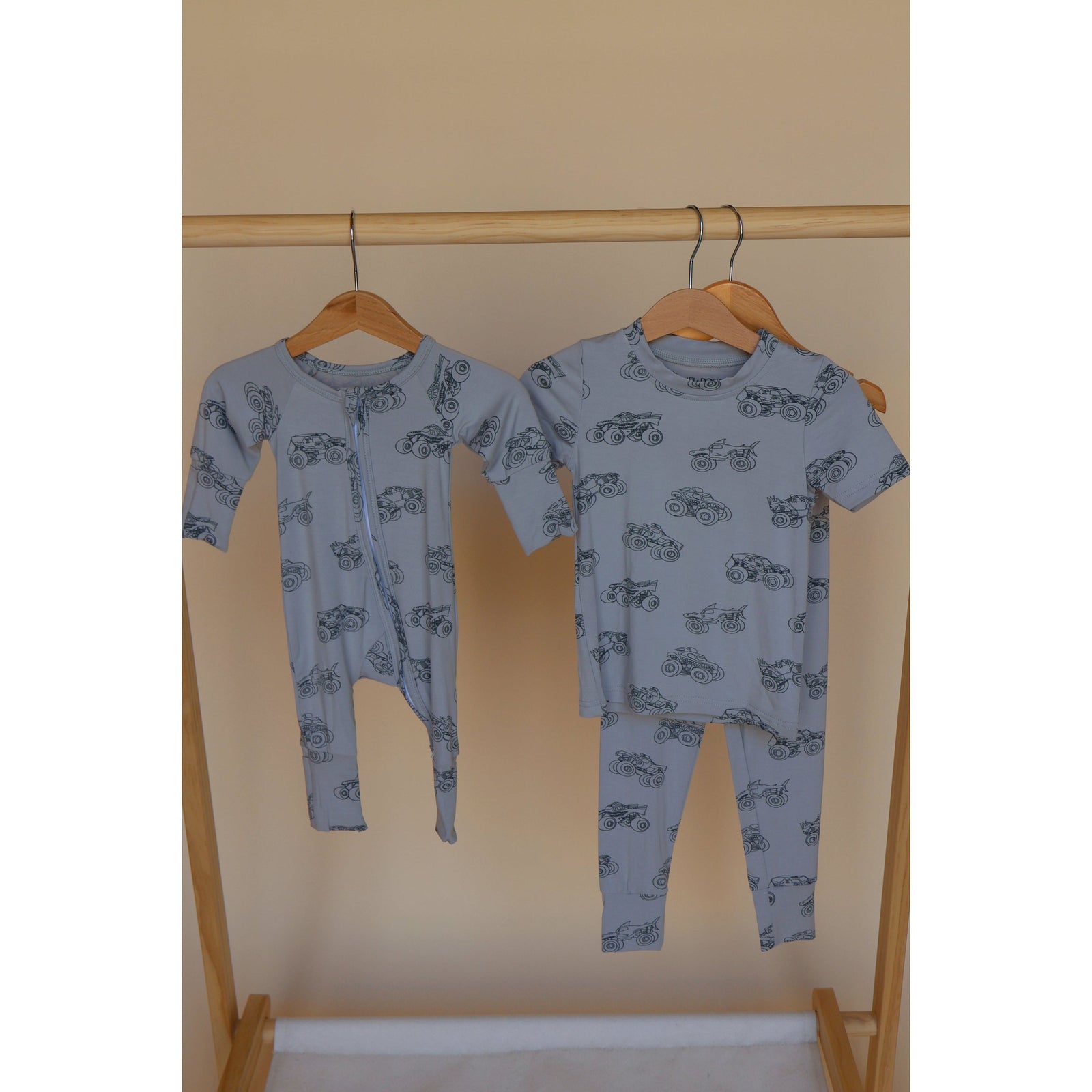 Monster Jam Bamboo Pjs