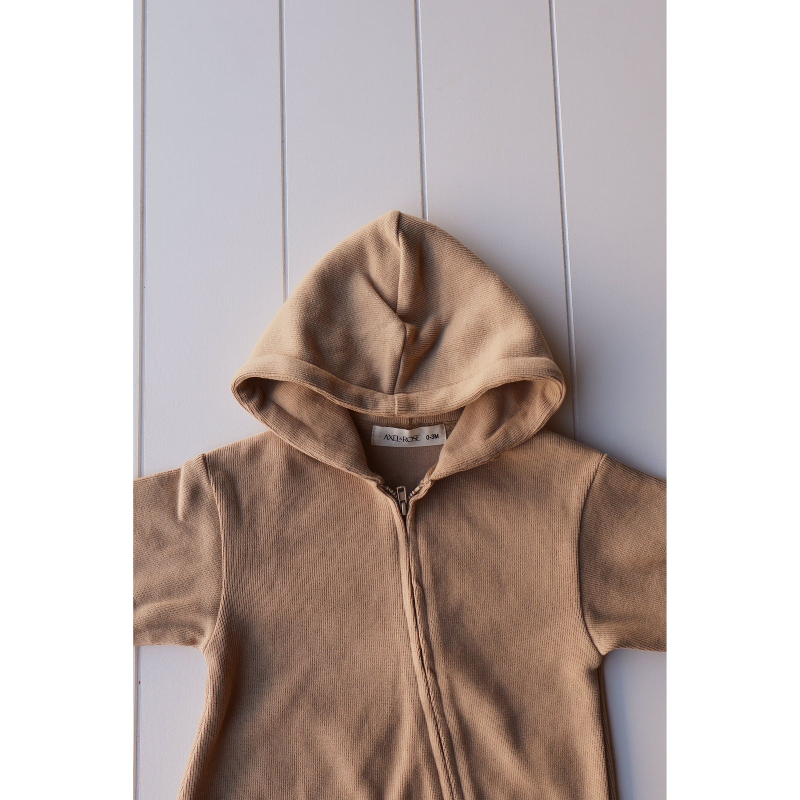 Zip Up Hooded Jumpsuit