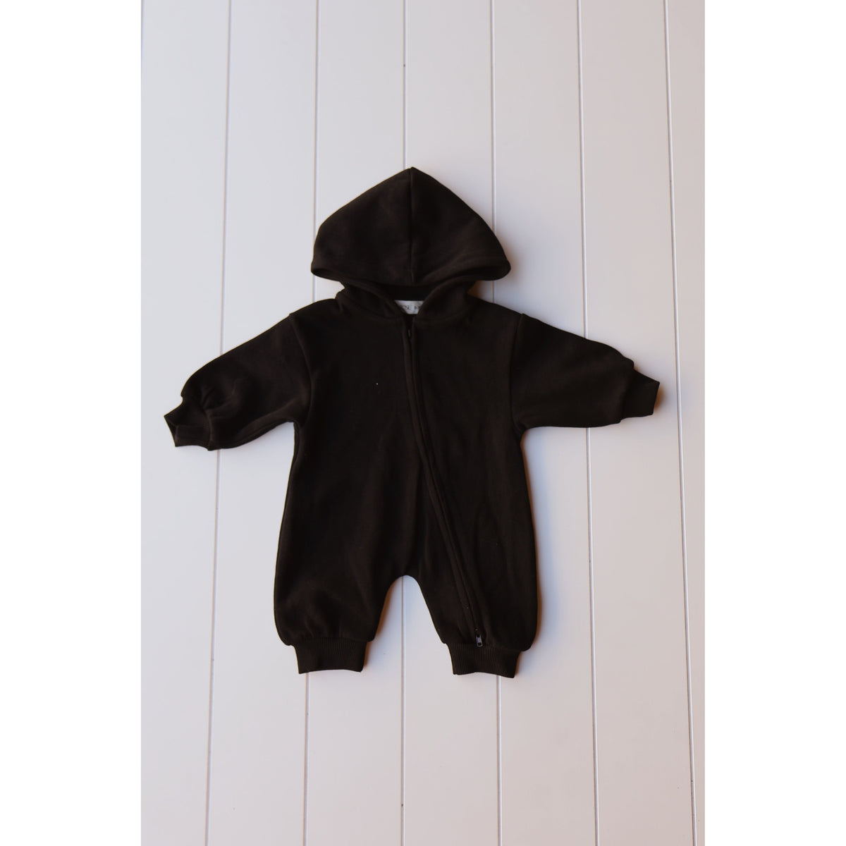 Zip Up Hooded Jumpsuit