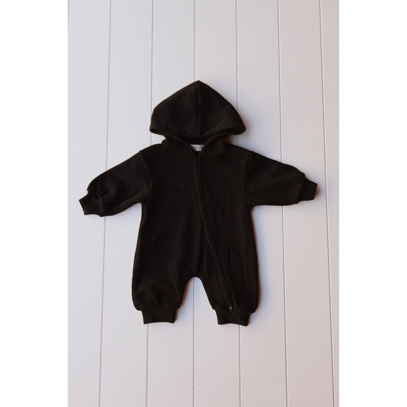 Zip Up Hooded Jumpsuit
