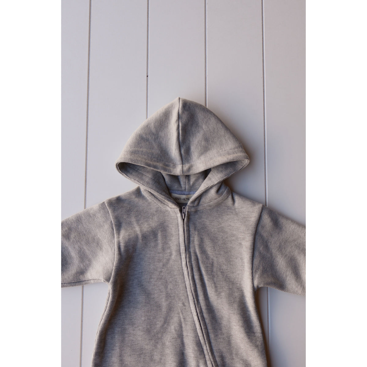Zip Up Hooded Jumpsuit