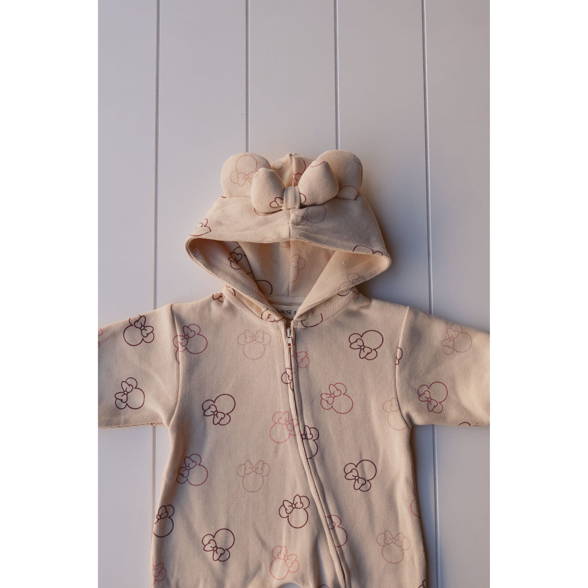 Printed Zip Hooded Jumpsuit