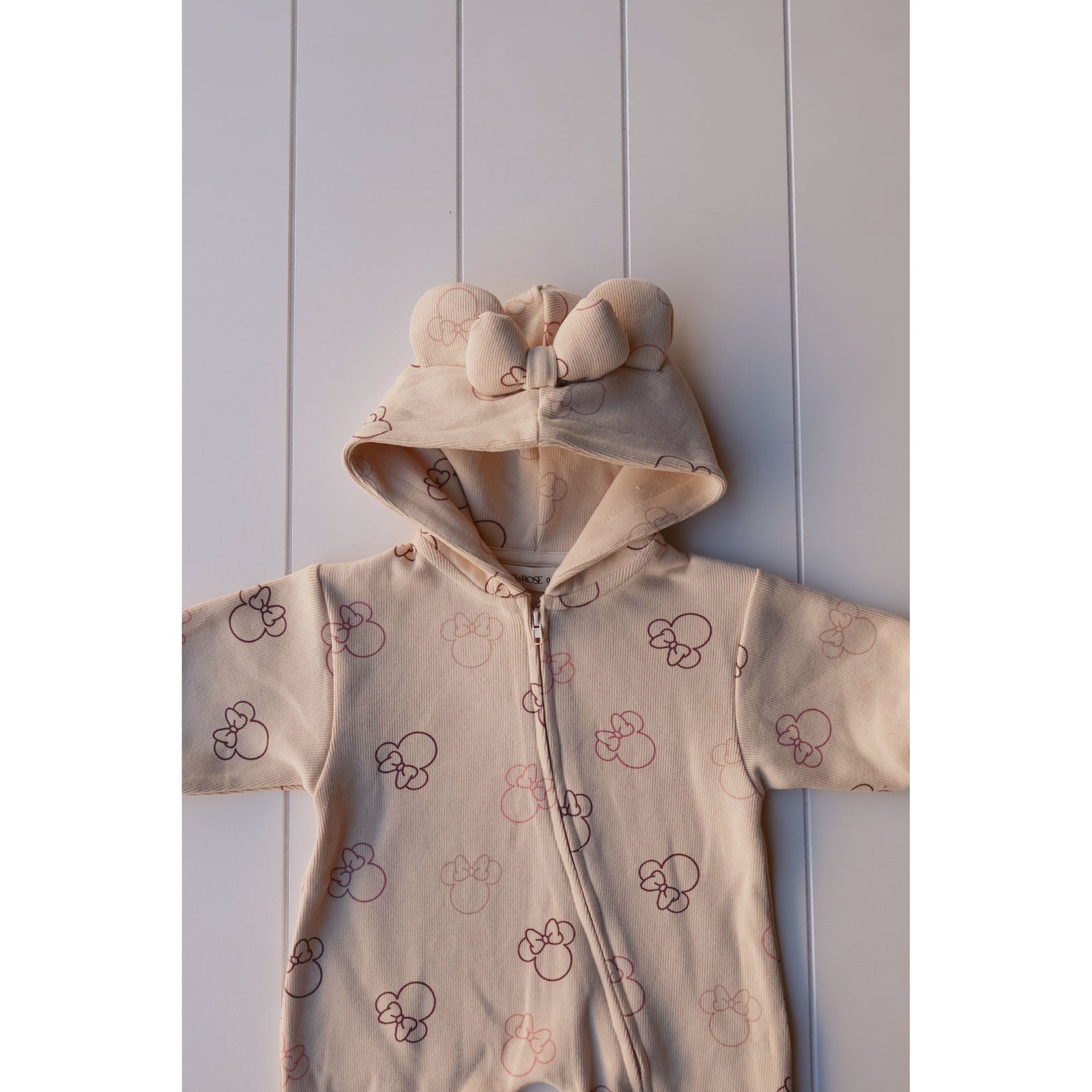Printed Zip Hooded Jumpsuit