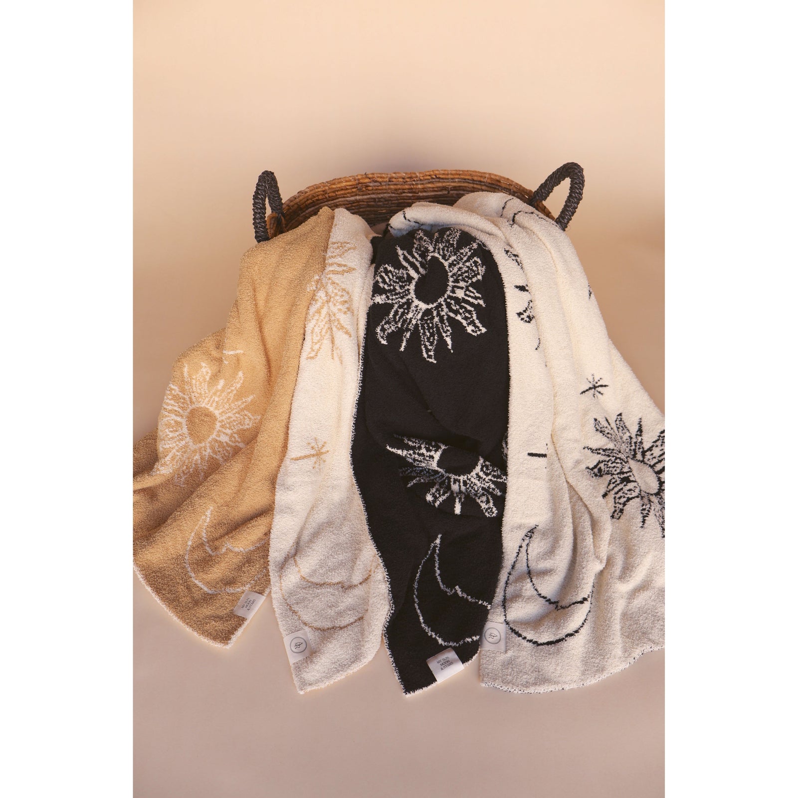 My Sun, Moon and Starts Plush Blanket