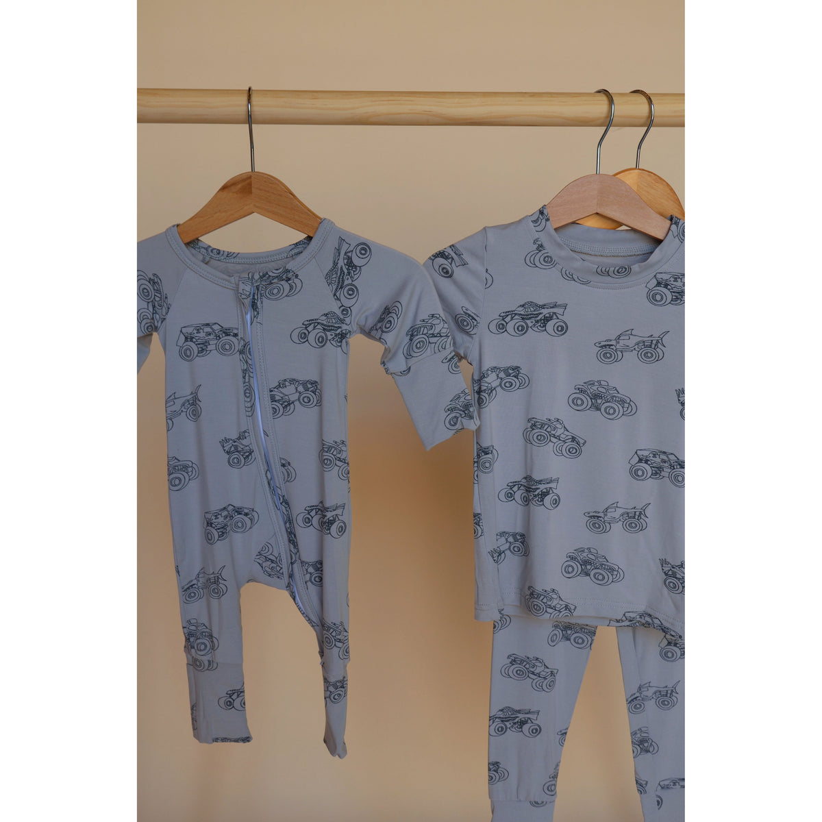 Monster Jam Bamboo Pjs