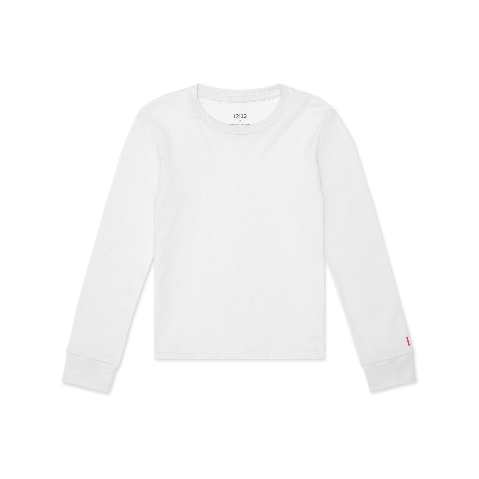 The Organic Long Sleeve Tee [White]