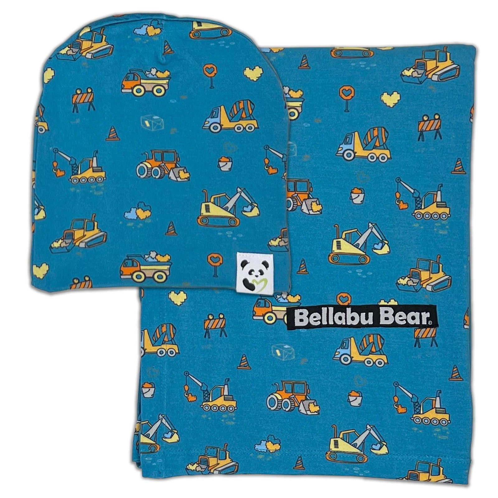 Bamboo Swaddle & Beanie Set