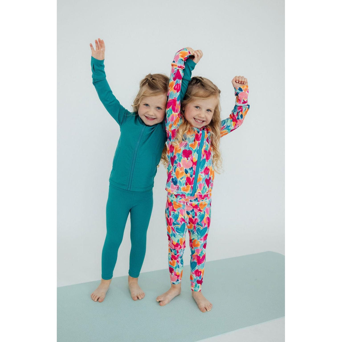 Turbo Teal Active Legging
