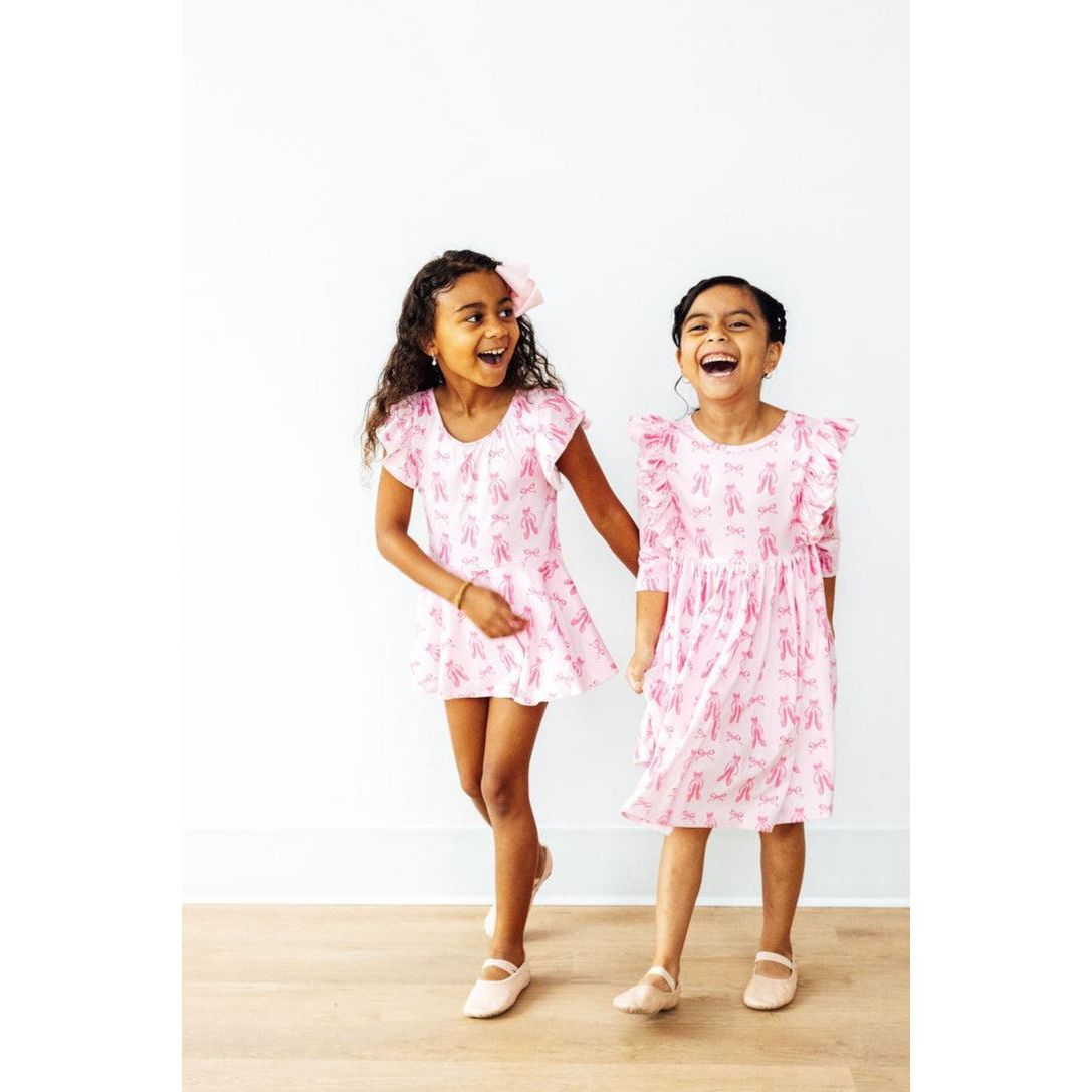 Twirling en Pointe S/S Twirl Leotard