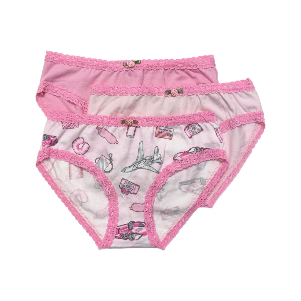 underwear set | pink jetset