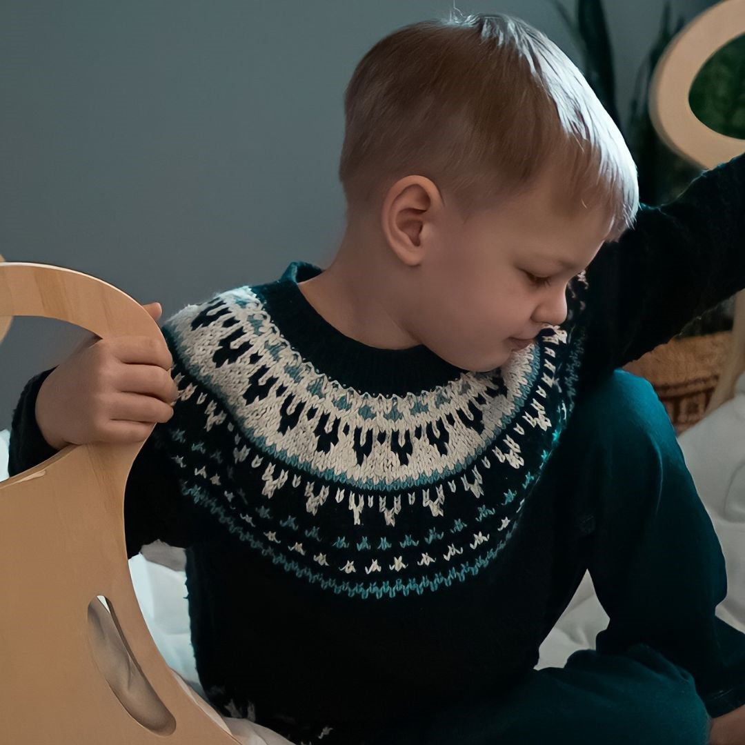 Unisex Nordic-Inspired Pullover