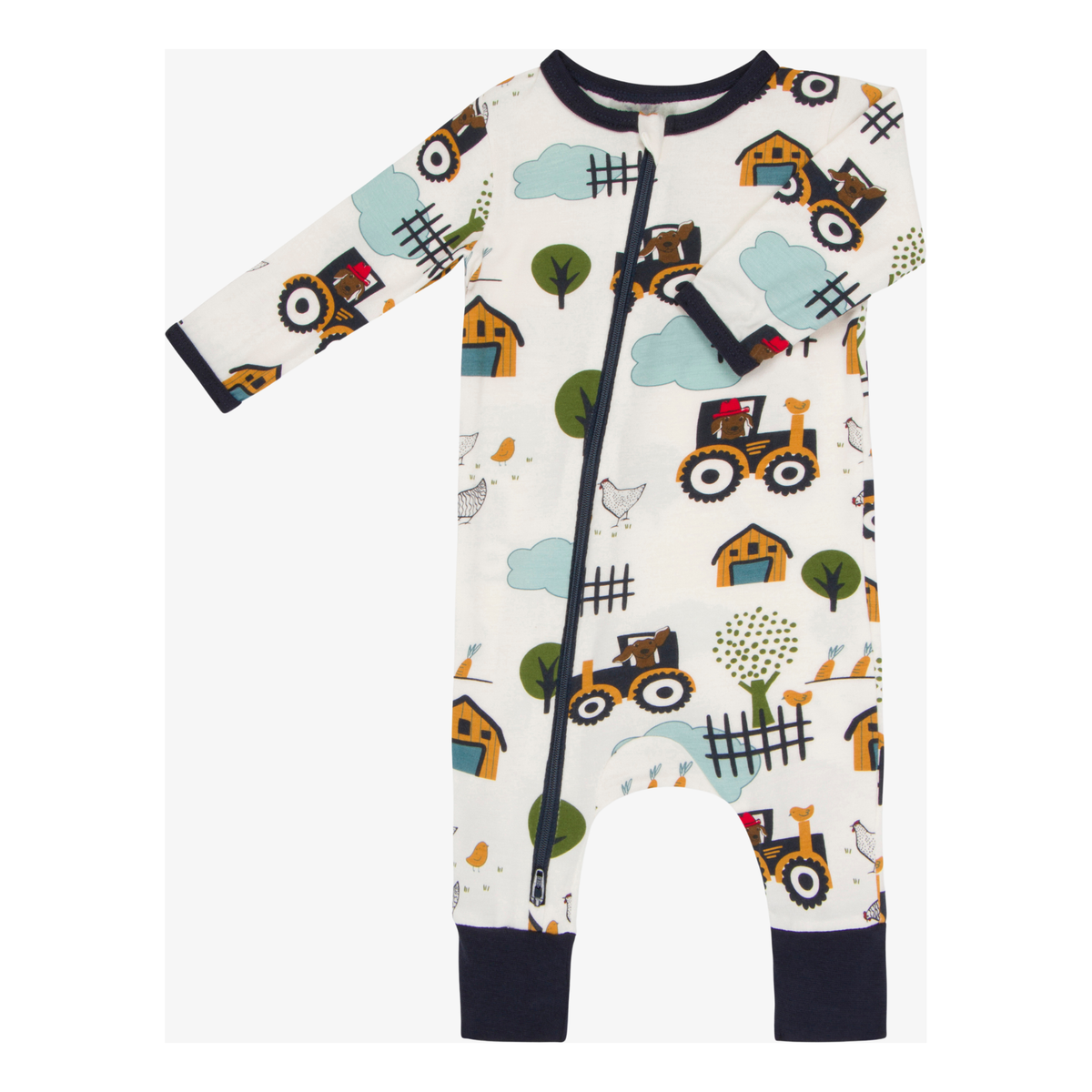 Farmer Pup Romper