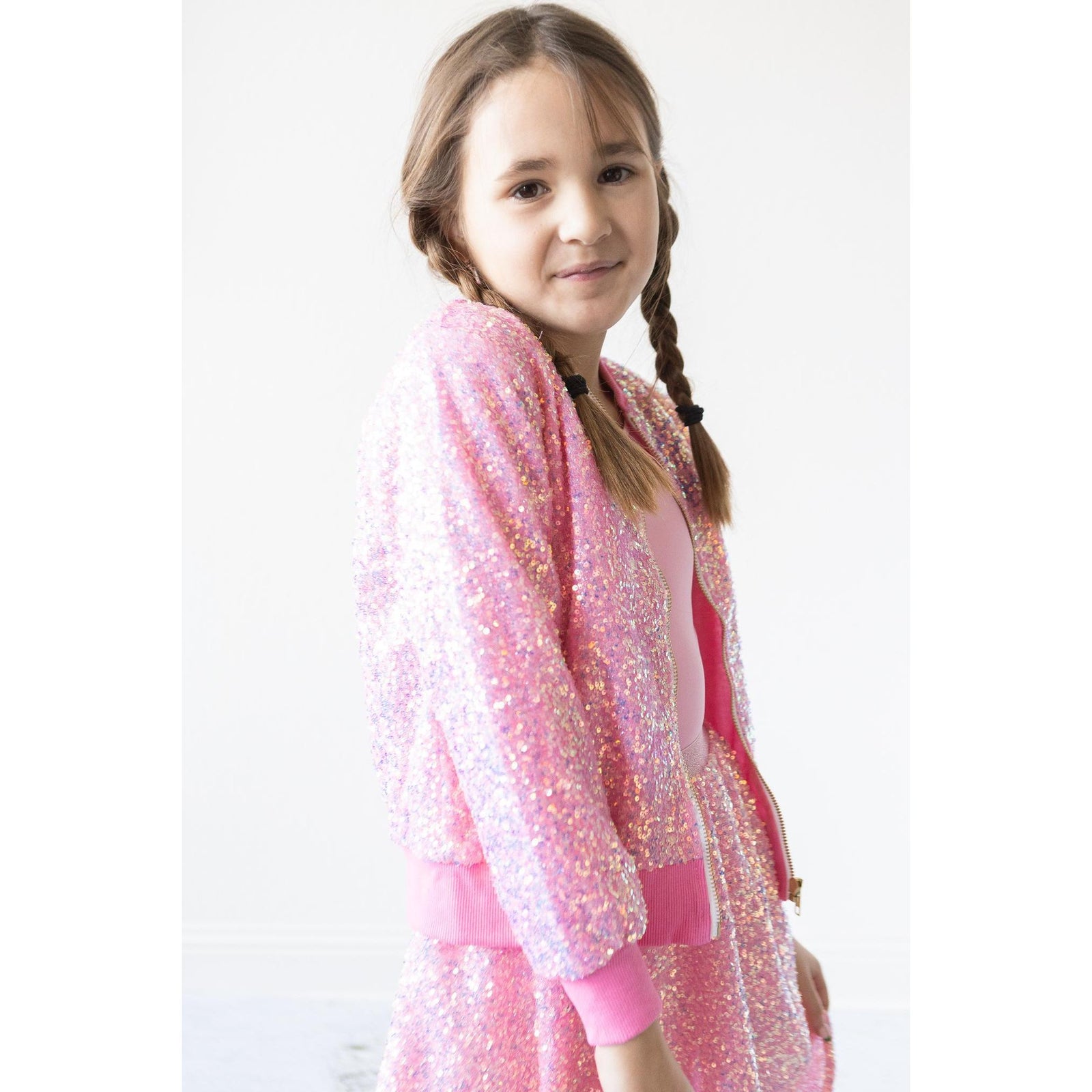 Bubblegum Pink Sequin Jacket