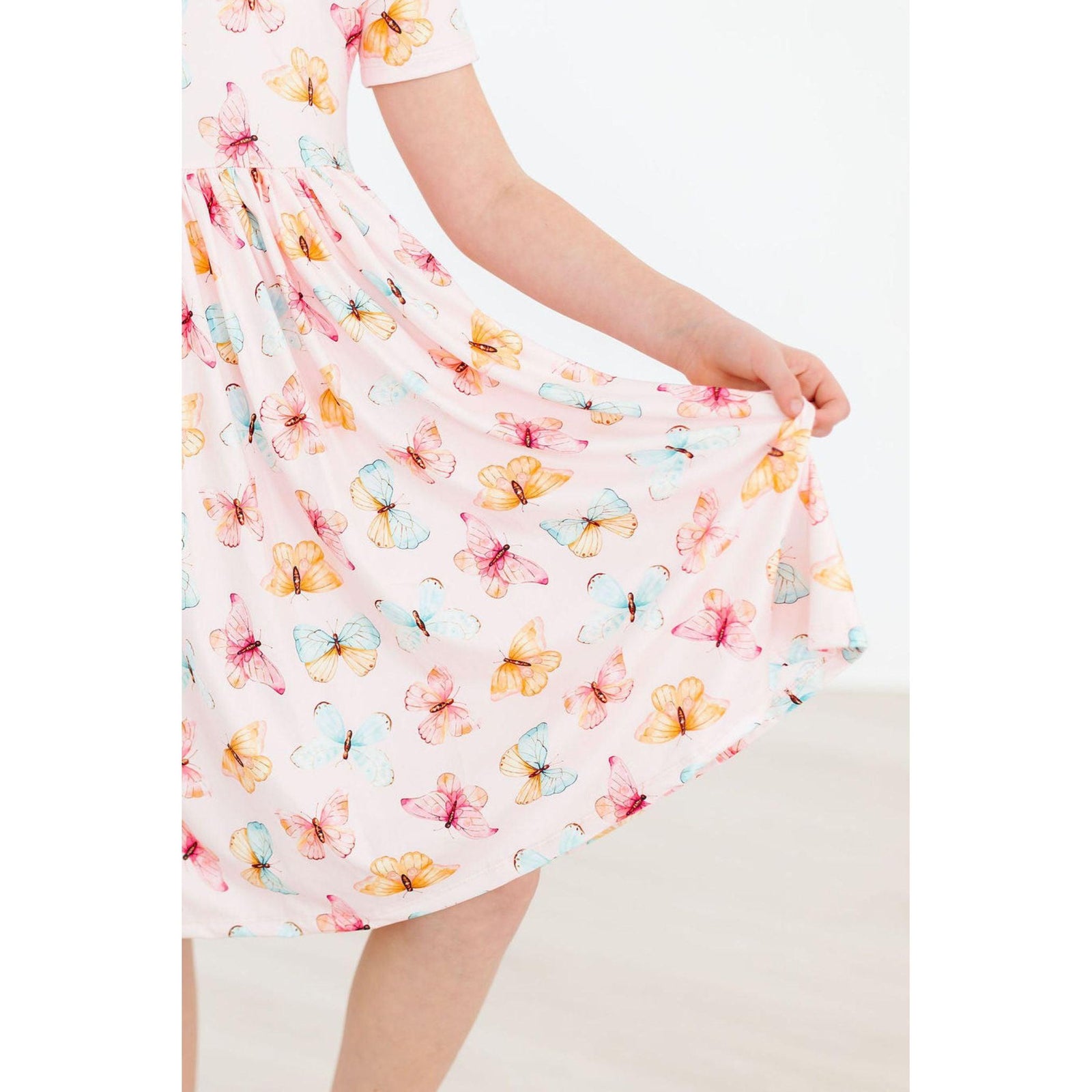 Butterfly Kisses S/S Pocket Twirl Dress