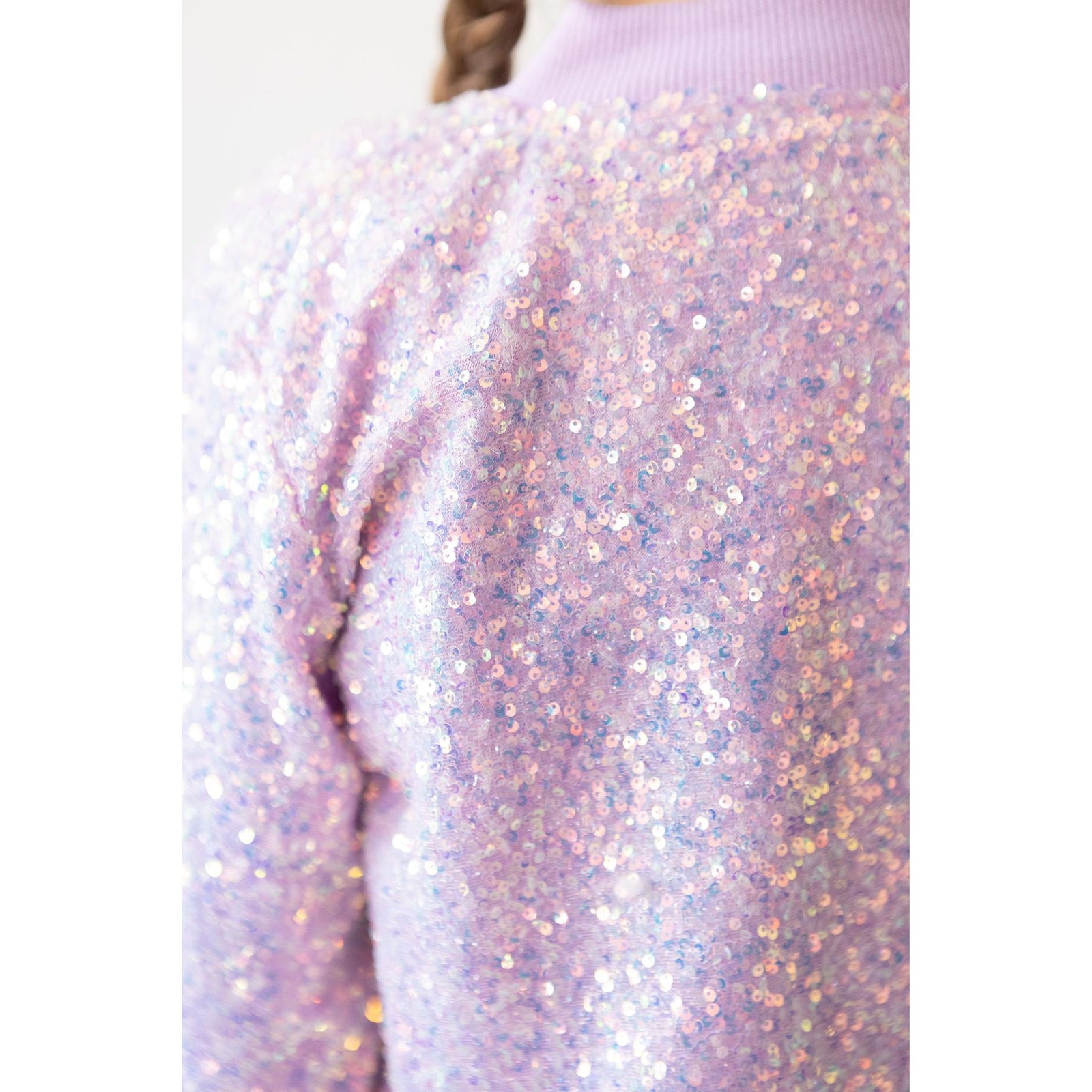 Lavender Sequin Jacket