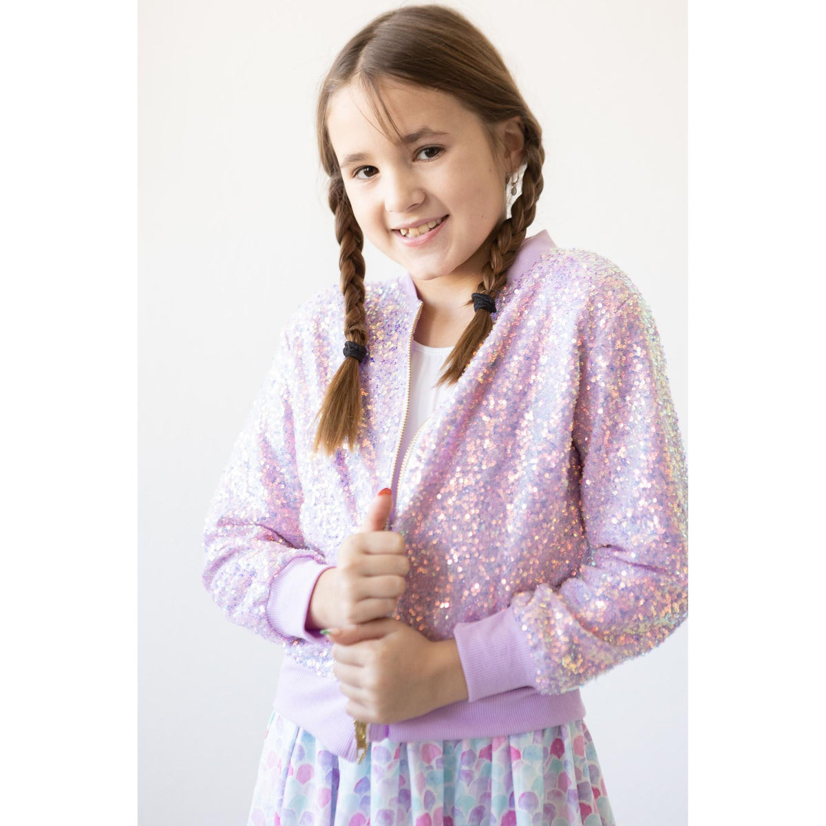 Lavender Sequin Jacket