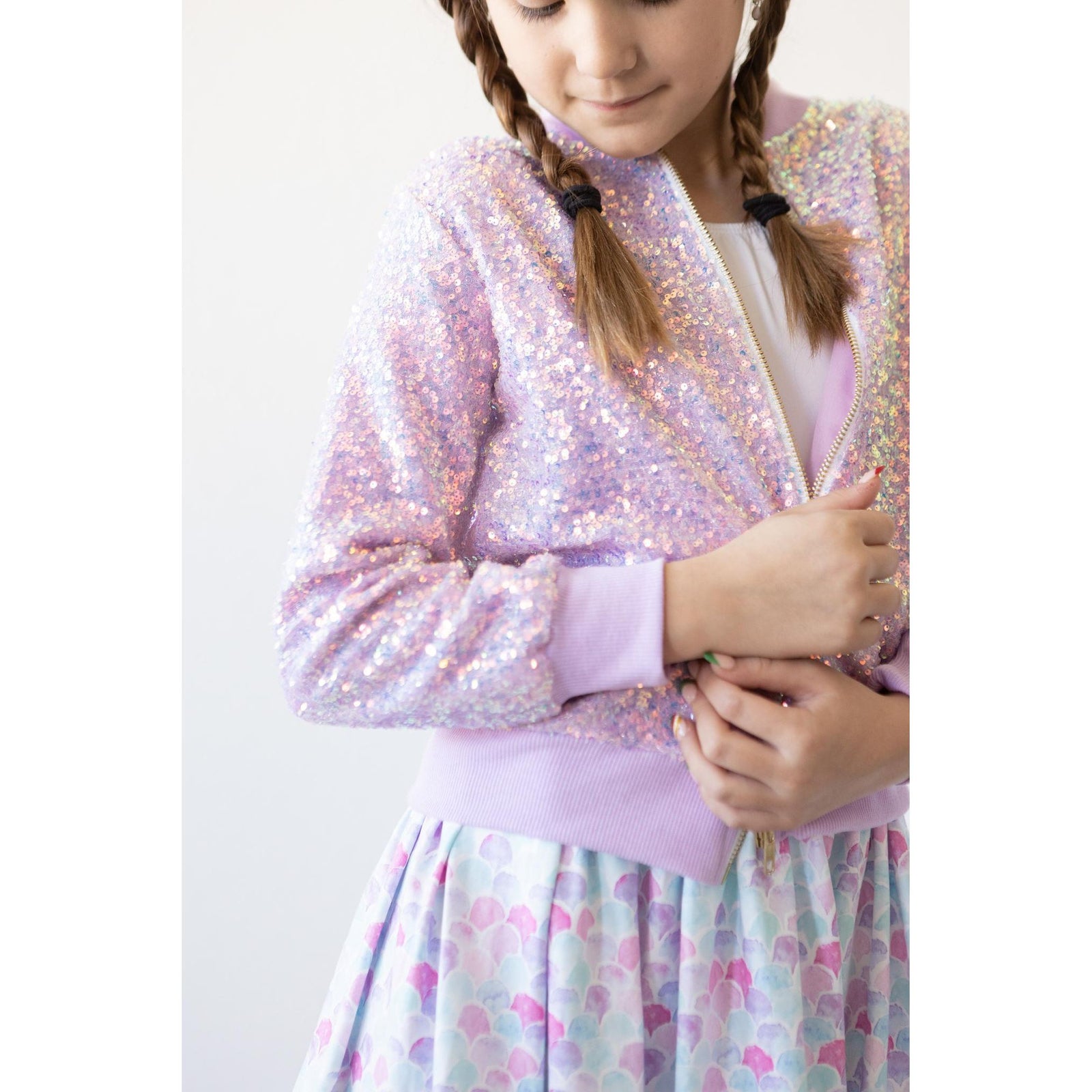 Lavender Sequin Jacket