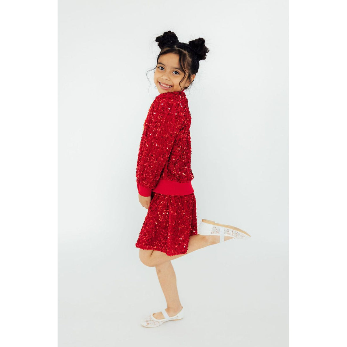 Red Velvet Sequin Jacket
