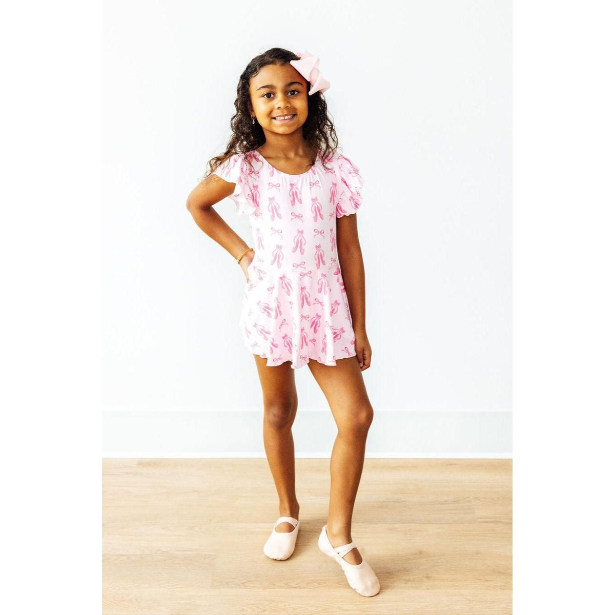 Twirling en Pointe S/S Twirl Leotard