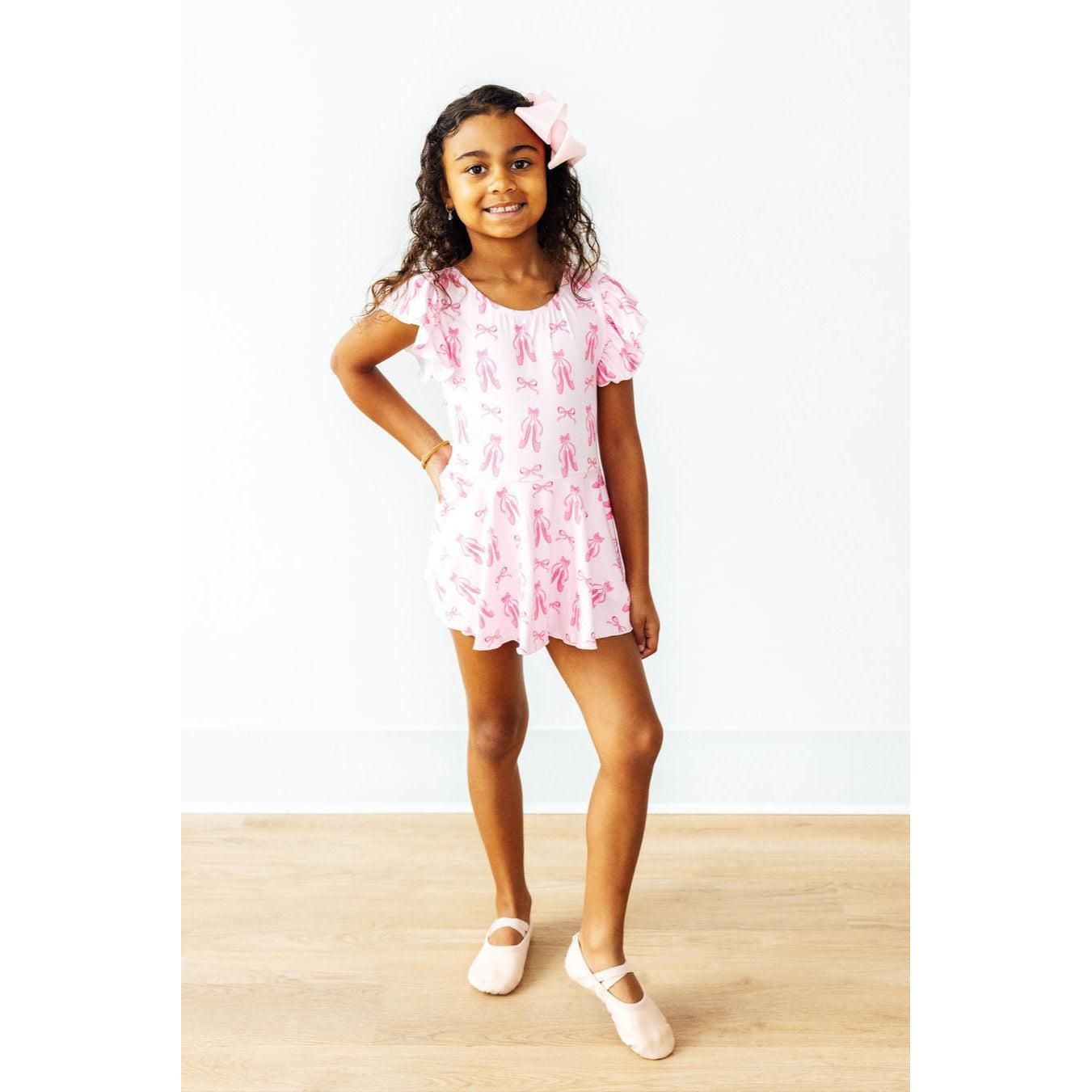 Twirling en Pointe S/S Twirl Leotard