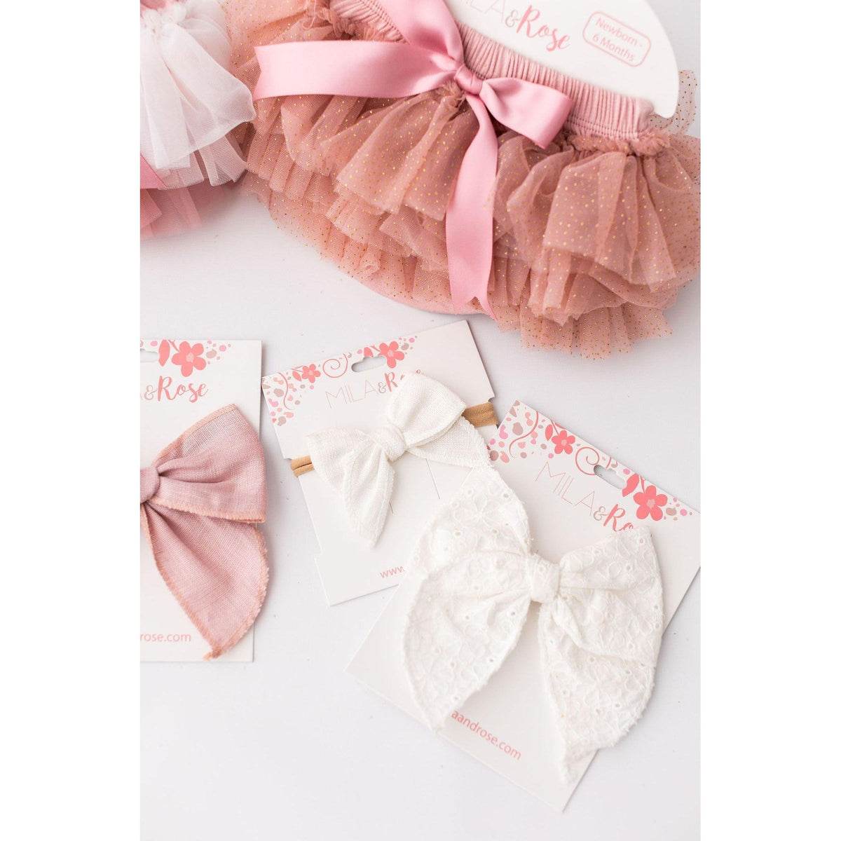 Vintage Pink & Gold Glitter Ruffle Tutu Bloomer