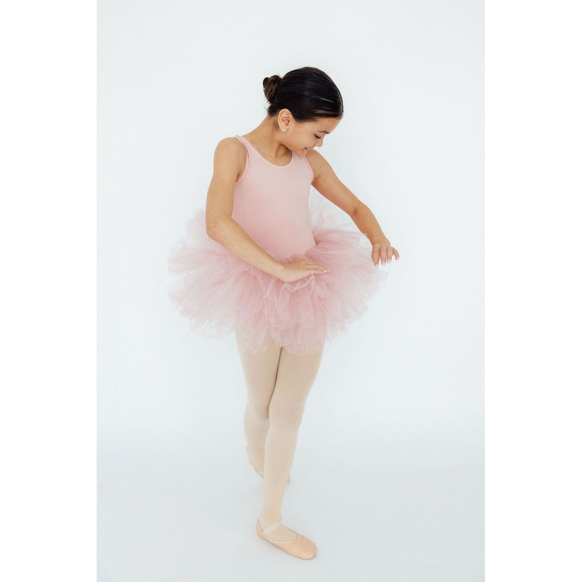 Vintage Pink Tank Tutu Leotard