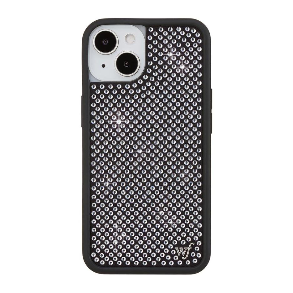 Rhinestone iPhone Case | White