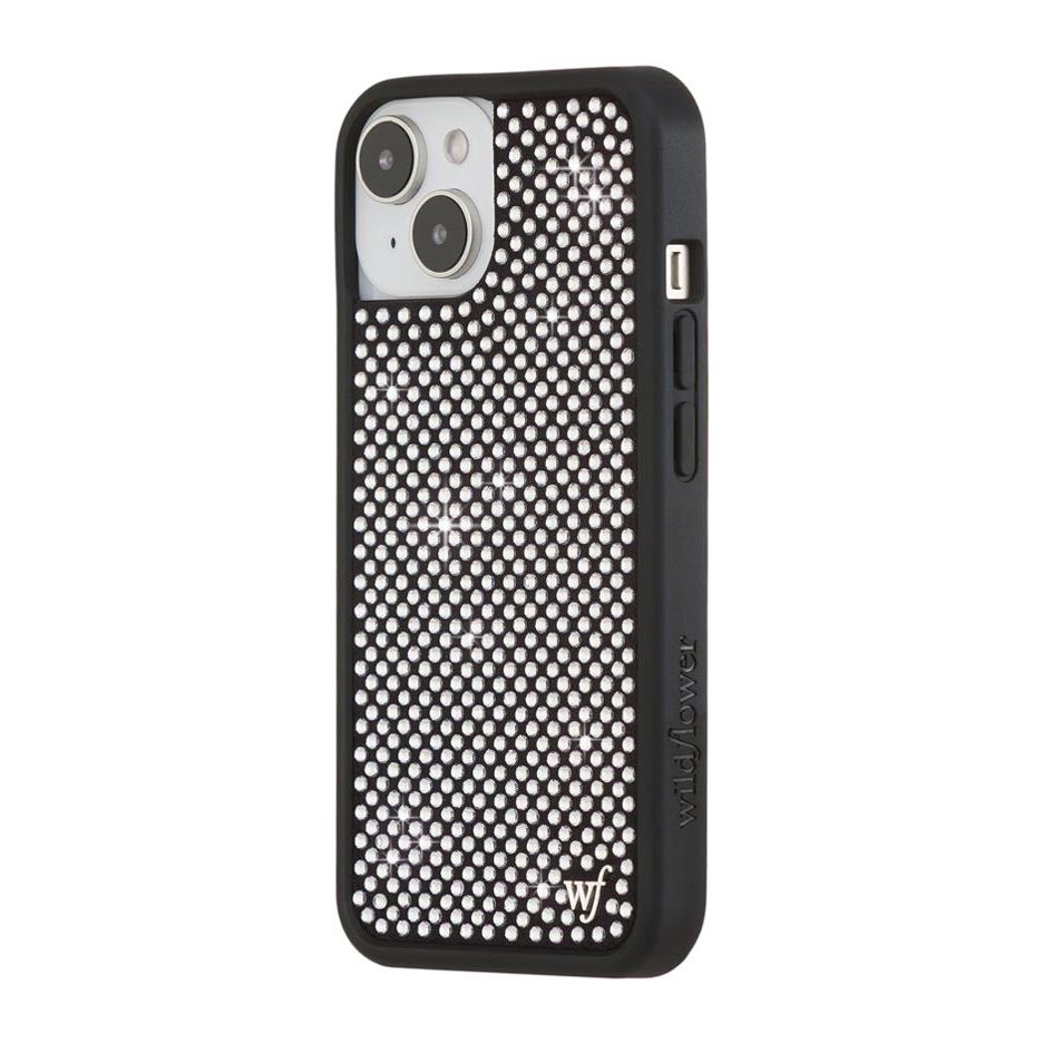 Rhinestone iPhone Case | White