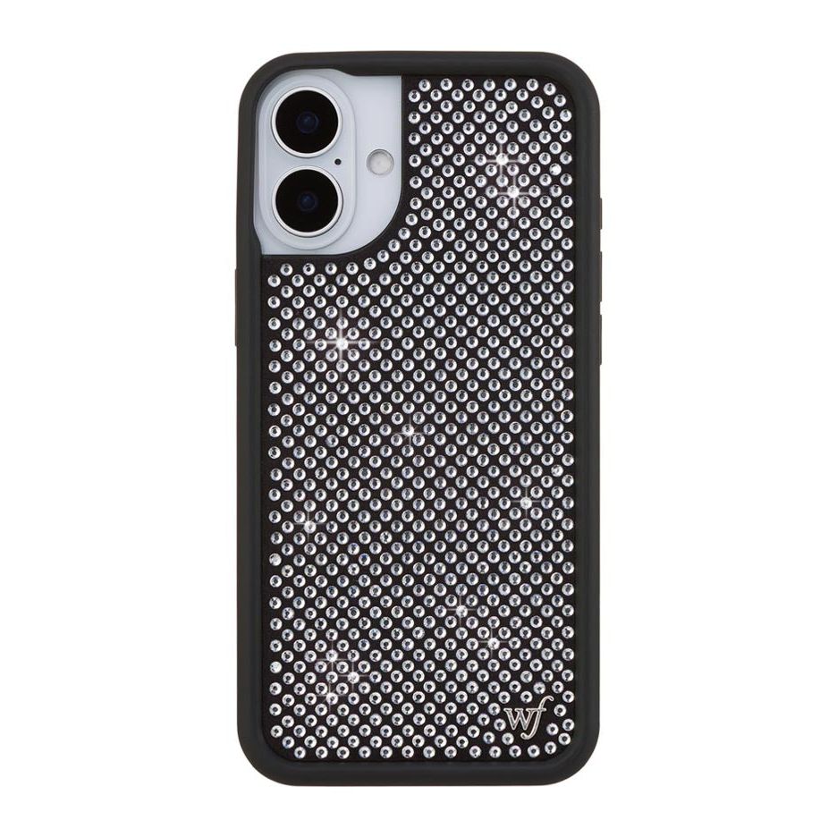 Rhinestone iPhone Case | White