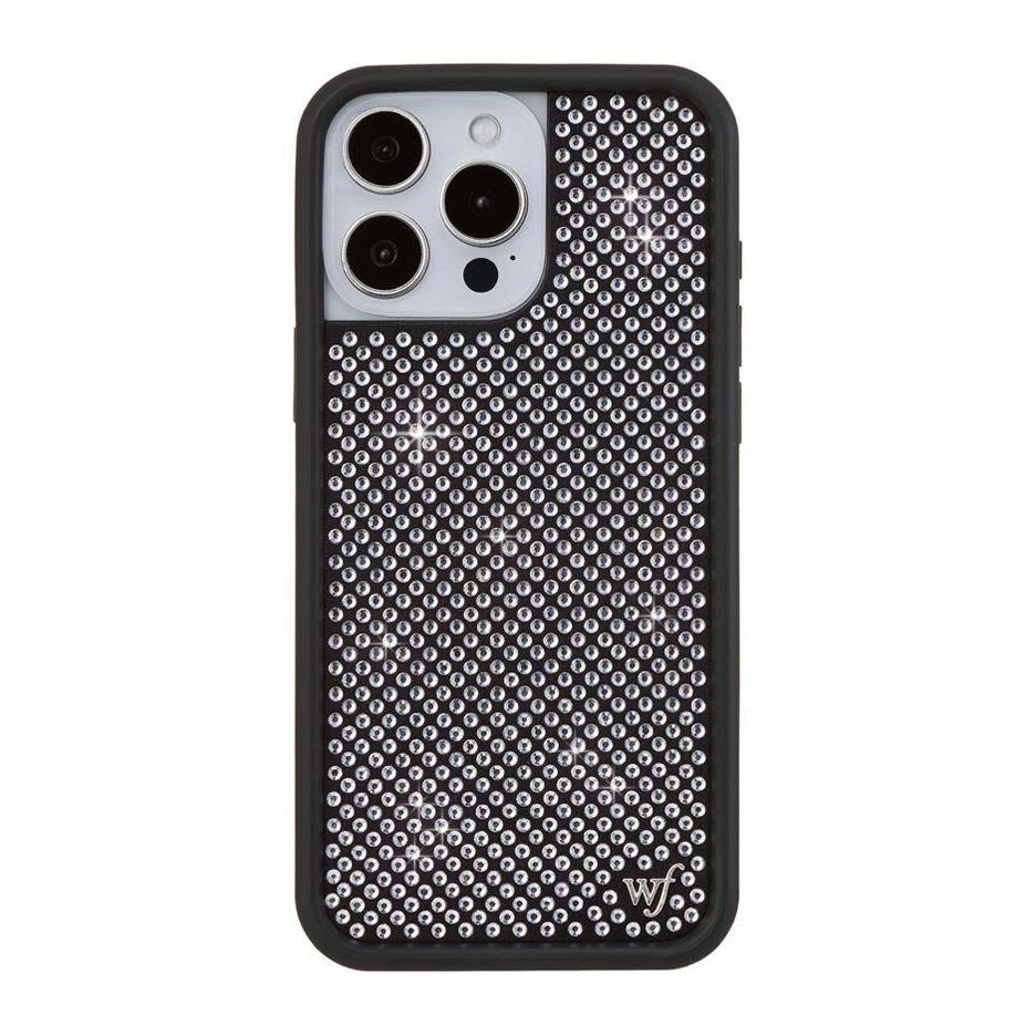 Rhinestone iPhone Case | White