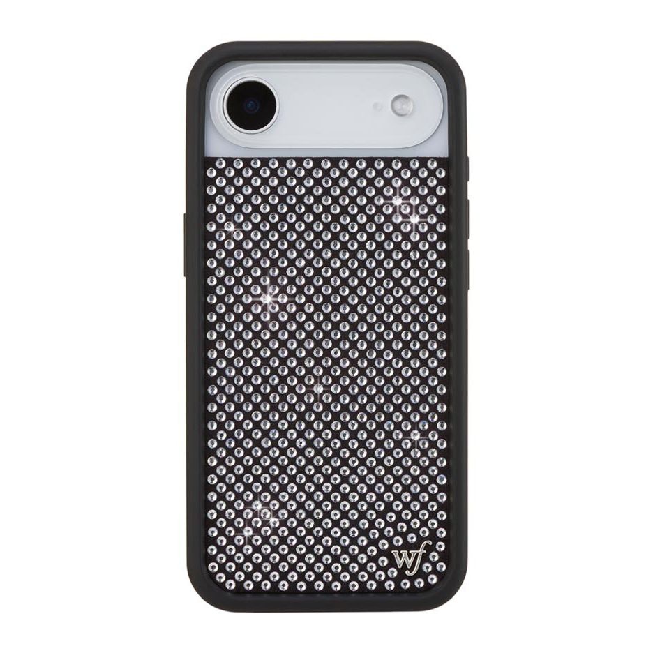 Rhinestone iPhone Case | White