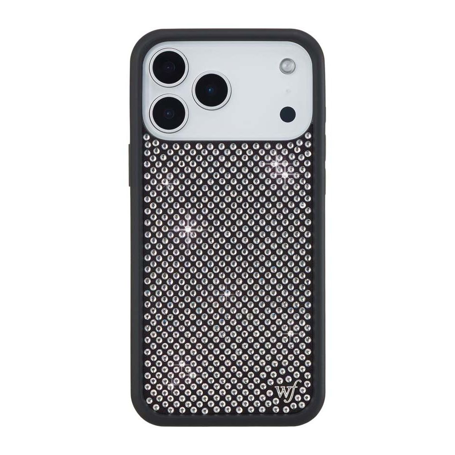 Rhinestone iPhone Case | White