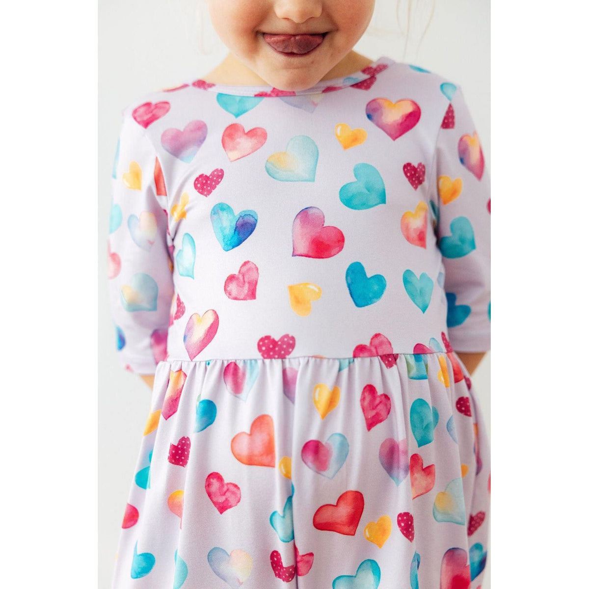 Watercolor Kisses Wide Leg Jumpsuit