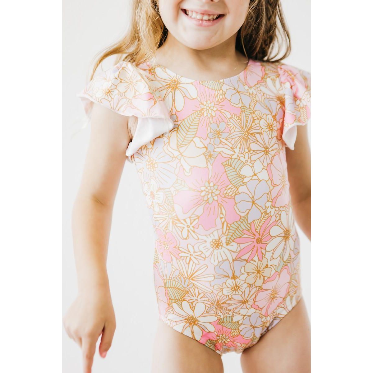 What's Up Buttercup S/S Flutter Sleeve Leotard