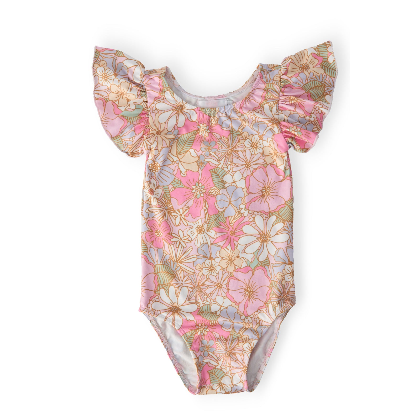 What's Up Buttercup S/S Flutter Sleeve Leotard