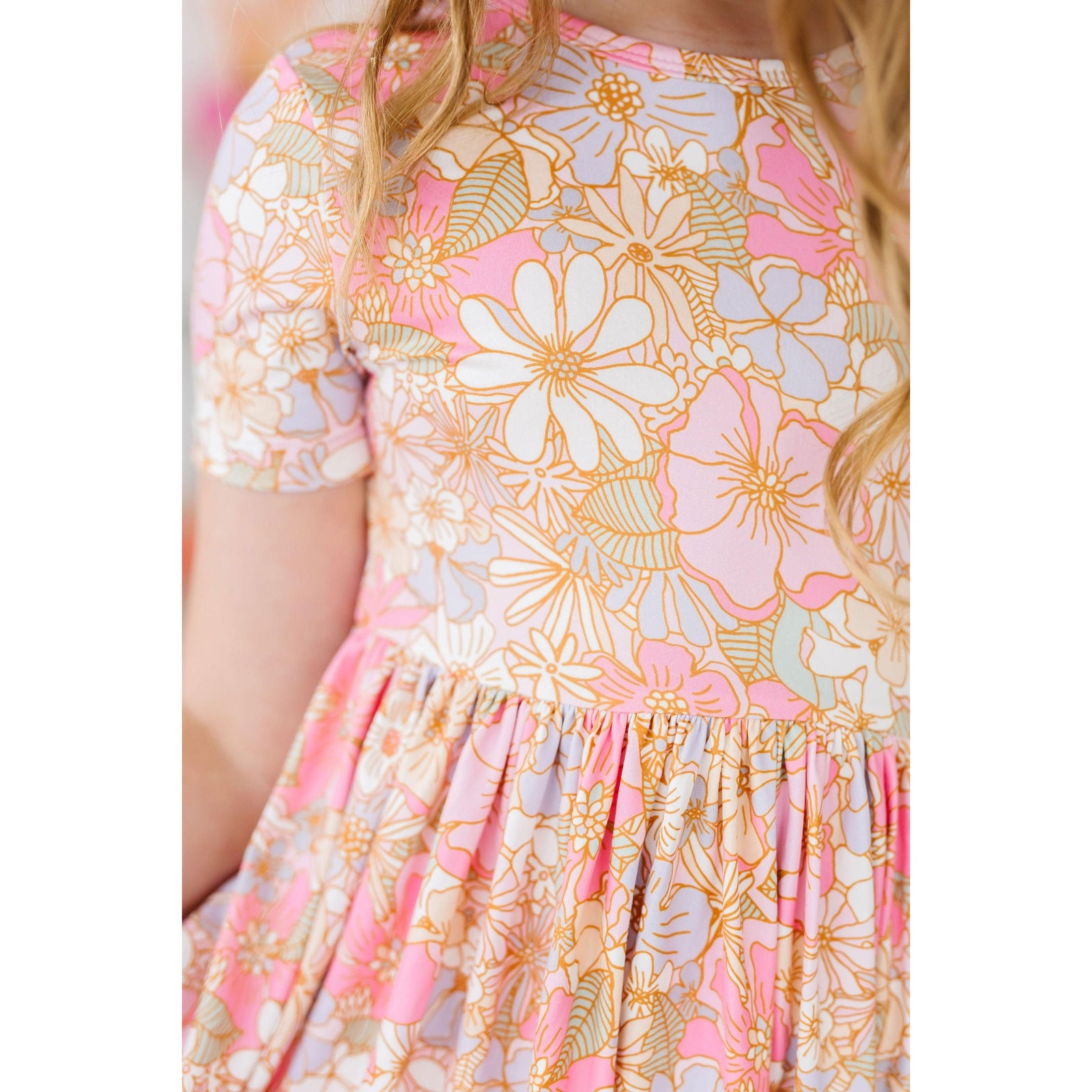 What's Up Buttercup S/S Pocket Twirl Dress