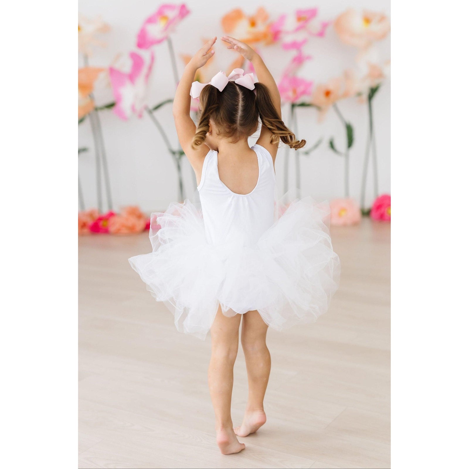 White Tank Tutu Leotard