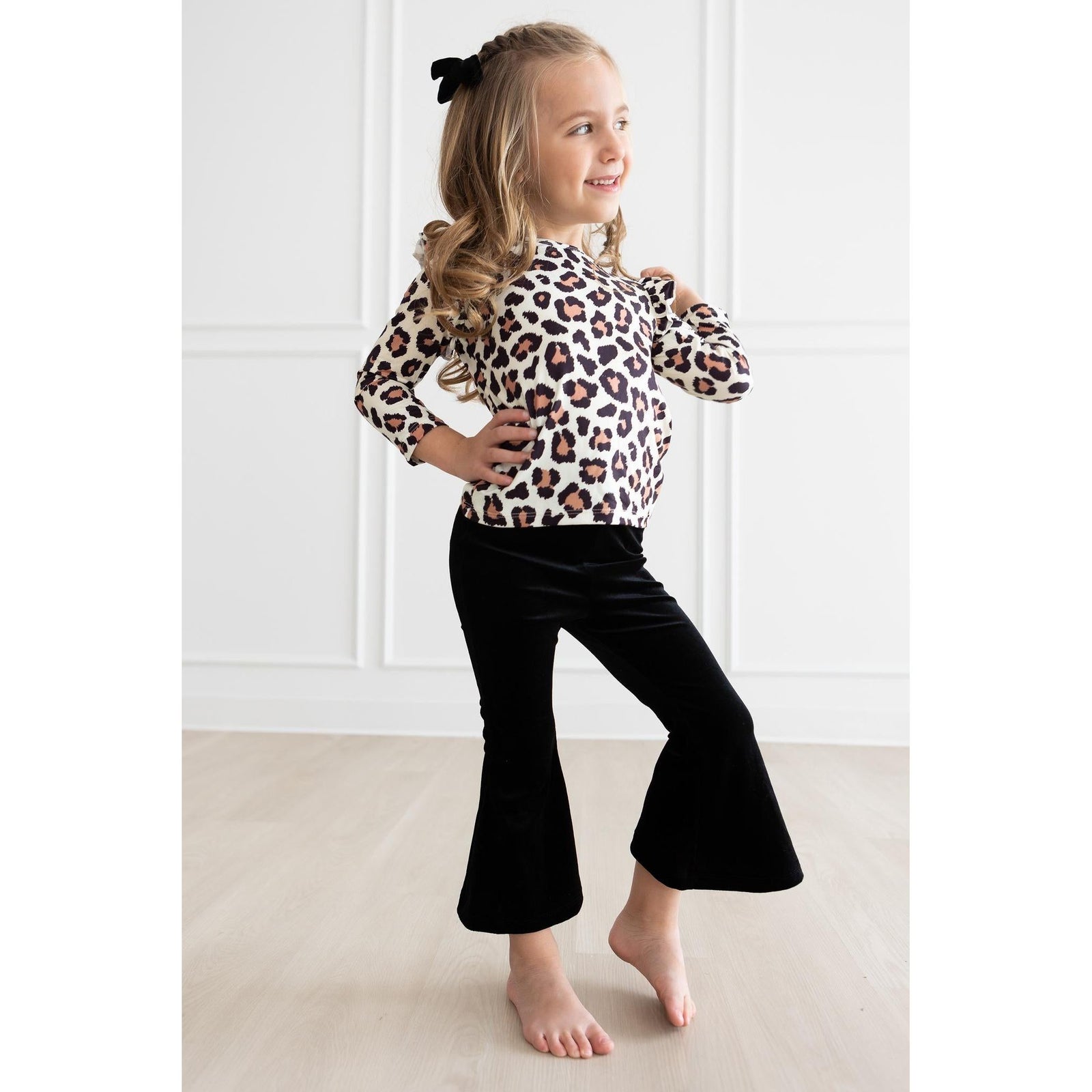 Wild One L/S Ruffle Tee
