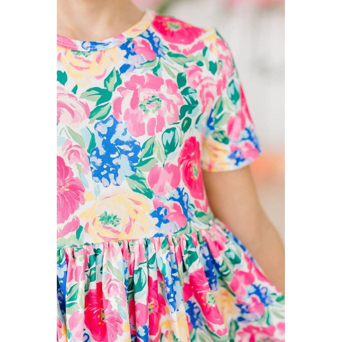 Wildflower Wishes S/S Pocket Twirl Dress