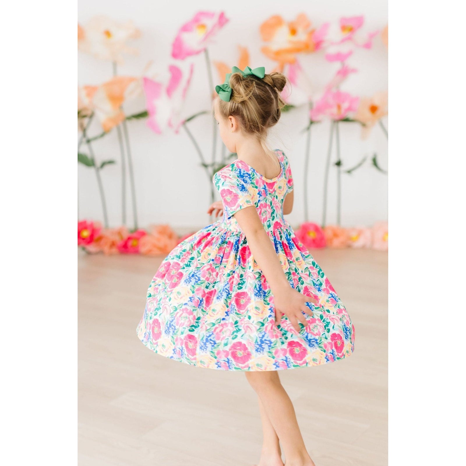 Wildflower Wishes S/S Pocket Twirl Dress